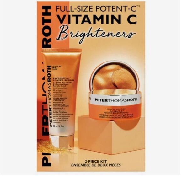Peter Thomas Roth Full-Size Potent-C Vitamin C Brighteners 2-Piece Kit